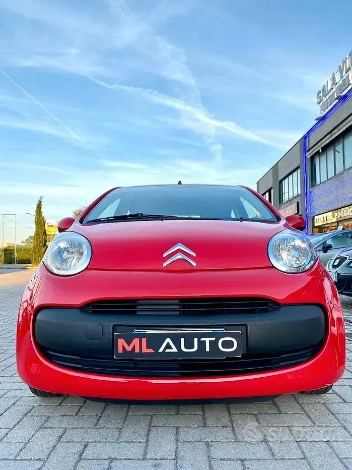 Usata Citroën C1 68 CV (50 kW) 2007 Rosso Utilitaria