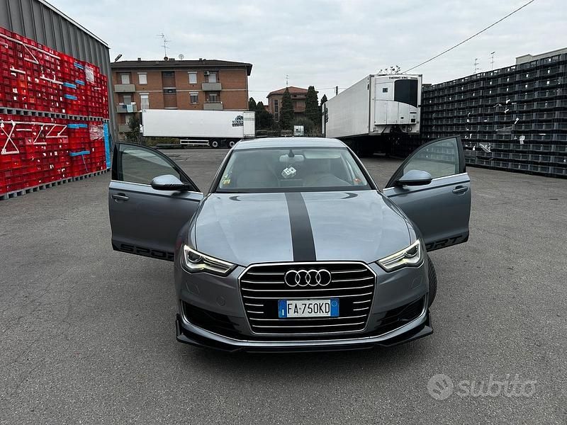 Usata Audi A6 190 CV (139 kW) 2015 Grigio Berlina