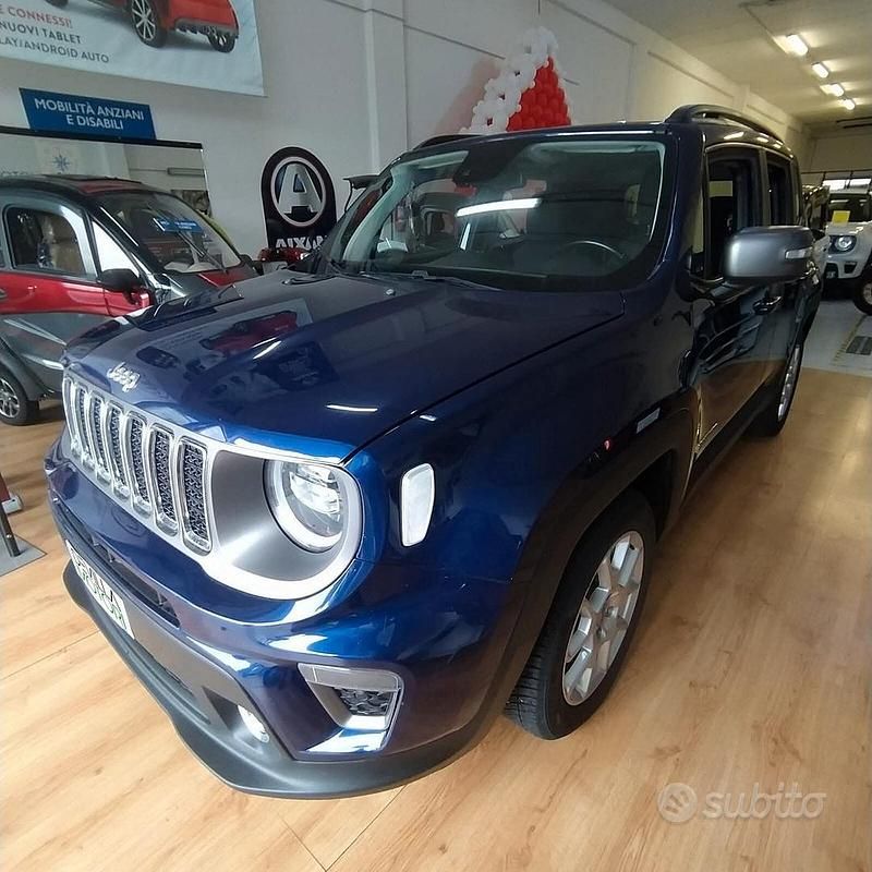 Usata Jeep Renegade Limited 120 CV (88 kW) 2019 Blu SUV