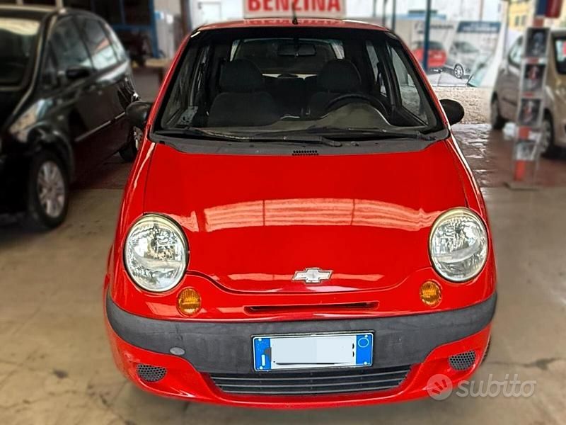 Usata Chevrolet Matiz SE 51 CV (37 kW) 2002 Rosso Utilitaria
