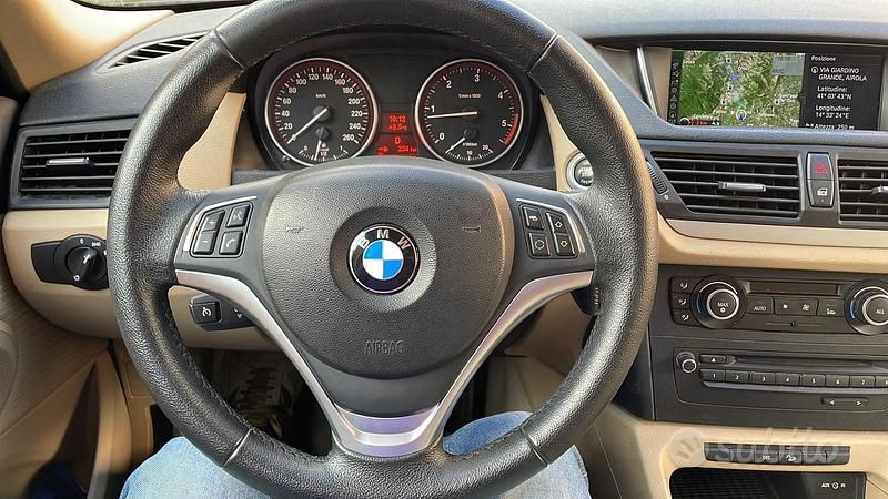 Usata BMW X1 177 CV (130 kW) 2009 Nero SUV