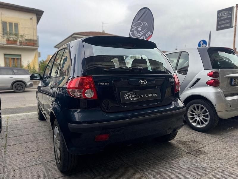 Usata Hyundai Getz Active 82 CV (60 kW) 2005 Blu Utilitaria