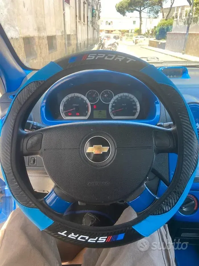 Usata Chevrolet Aveo 2008 Blu Utilitaria