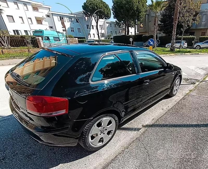 Usata Audi A3 Ambition 140 CV (102 kW) 2005 Nero Utilitaria