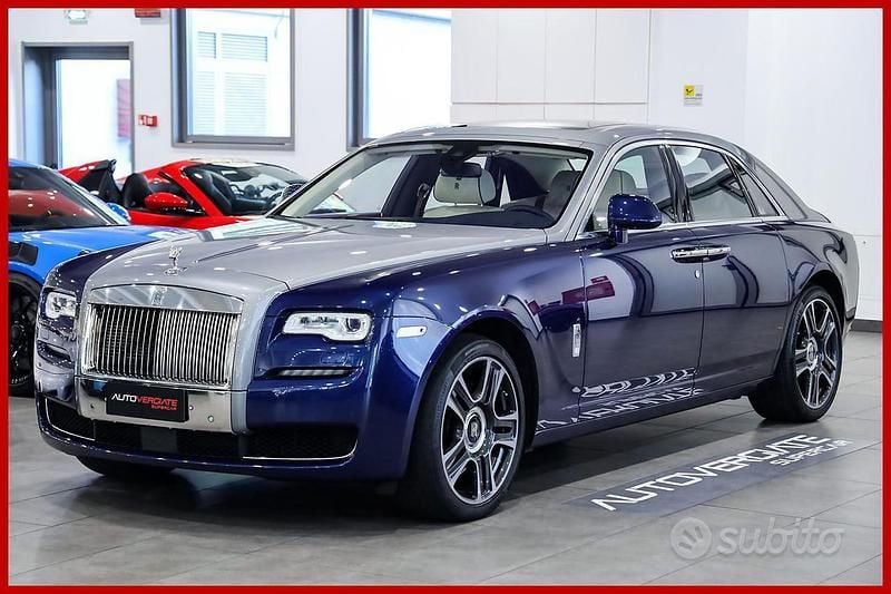 Usata Rolls Royce Ghost 571 CV (419 kW) 2016 Blu Berlina