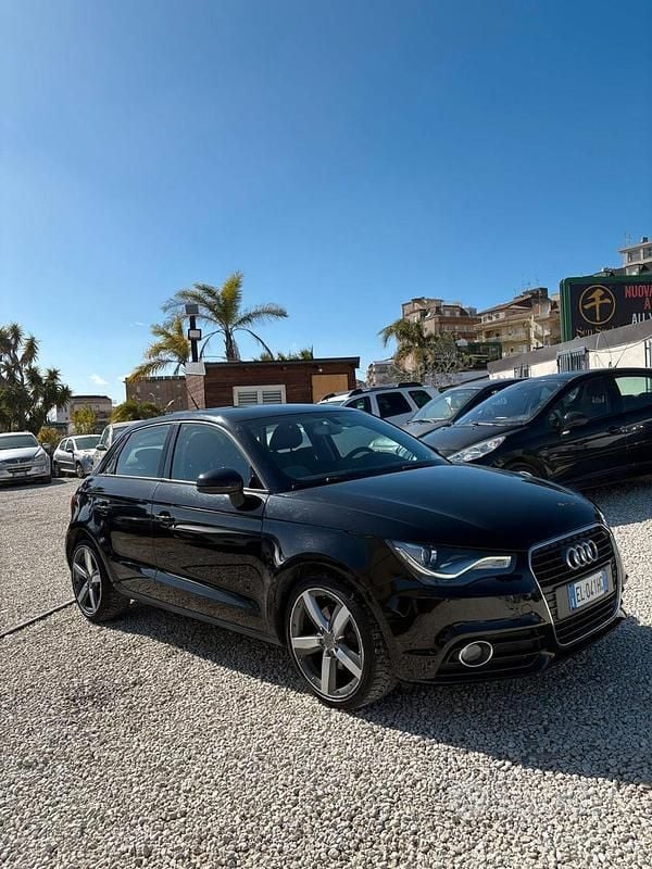 Usata Audi A1 Ambition 105 CV (77 kW) 2012 Nero Utilitaria