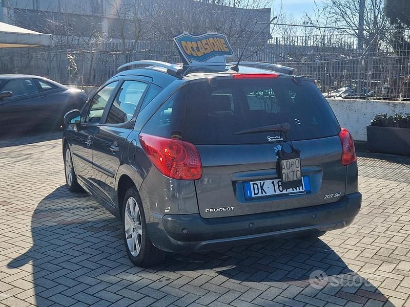Usata Peugeot 206 108 CV (79 kW) 2007 Nero Station wagon