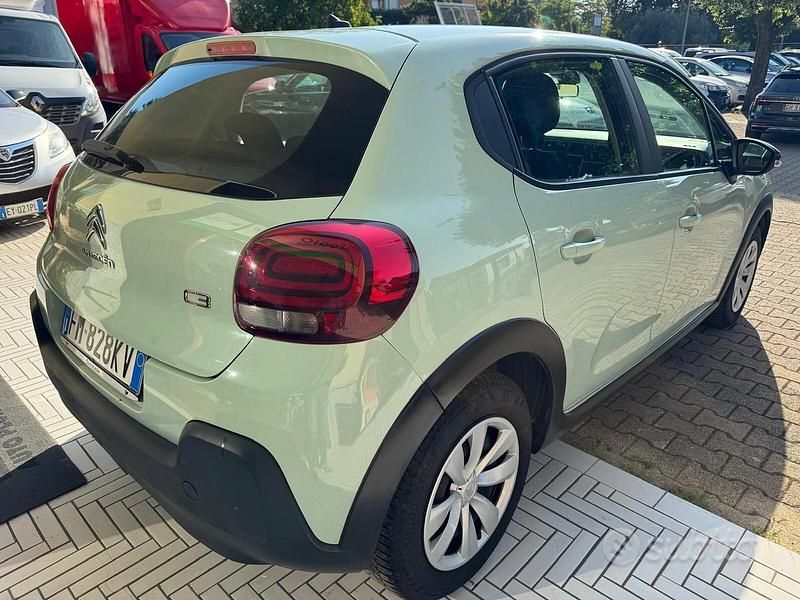 Usata Citroën C3 Feel 82 CV (60 kW) 2017 Verde Utilitaria