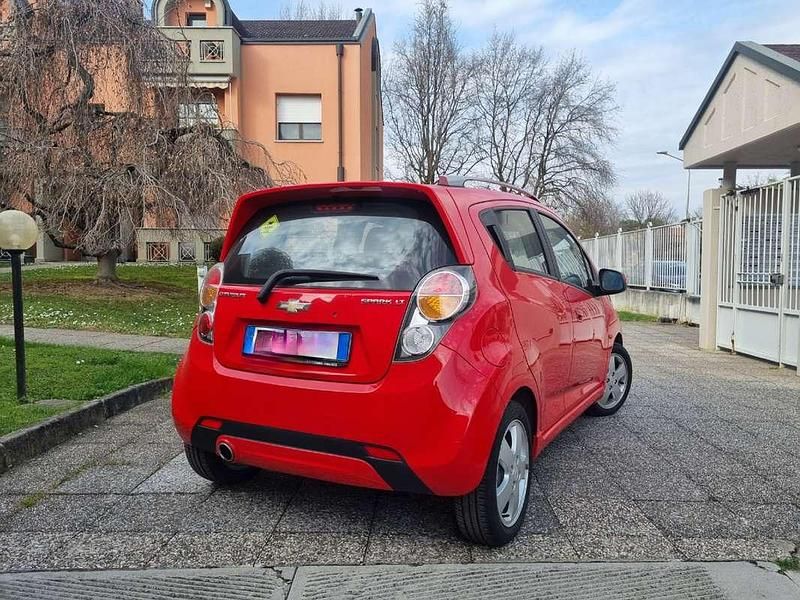 Usata Chevrolet Spark LS 82 CV (60 kW) 2011 Rosso Utilitaria