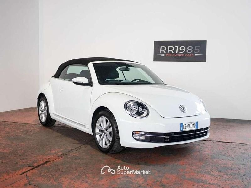 Usata VW Beetle Cabriolet 105 CV (77 kW) 2015 Bianco Cabrio