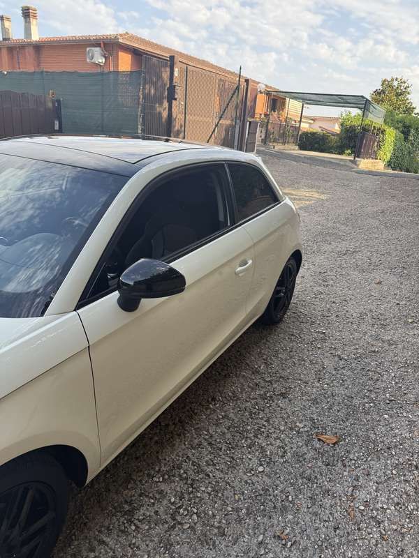 Usata Audi A1 Attraction 90 CV (66 kW) 2012 Bianco Utilitaria