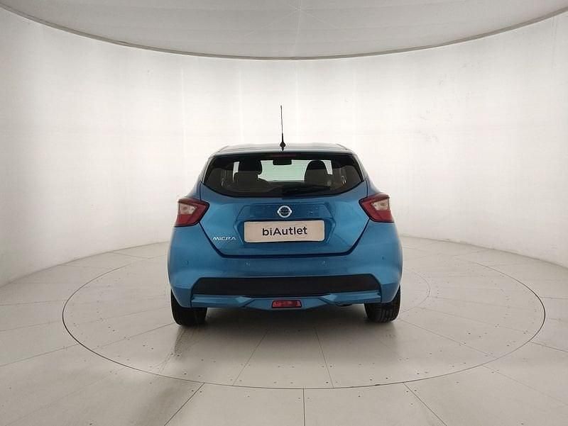 Usata Nissan Micra Acenta 92 CV (67 kW) 2021 Blu Utilitaria