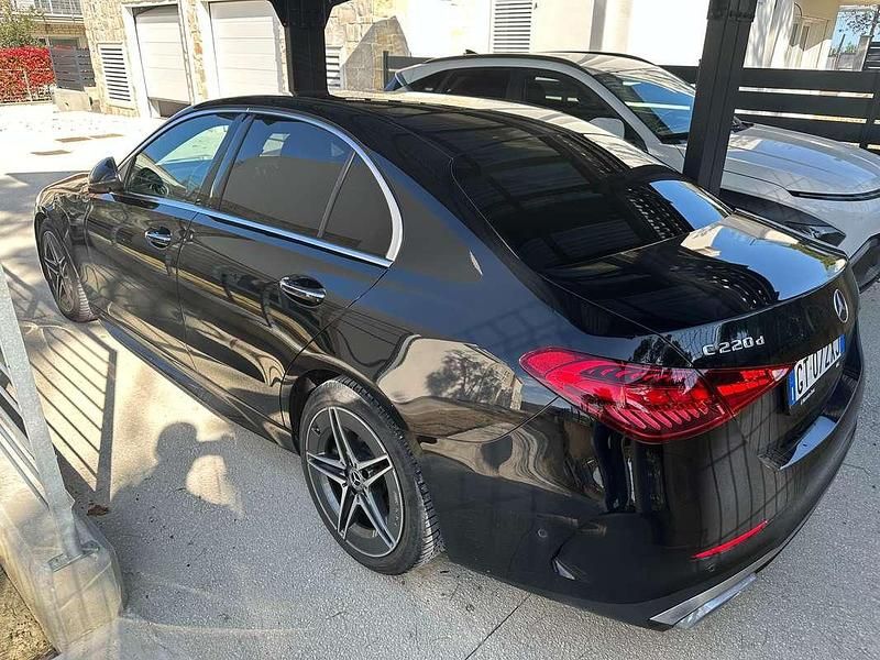 Usata Mercedes C220 Premium Plus 200 CV (147 kW) 2023 Nero Berlina