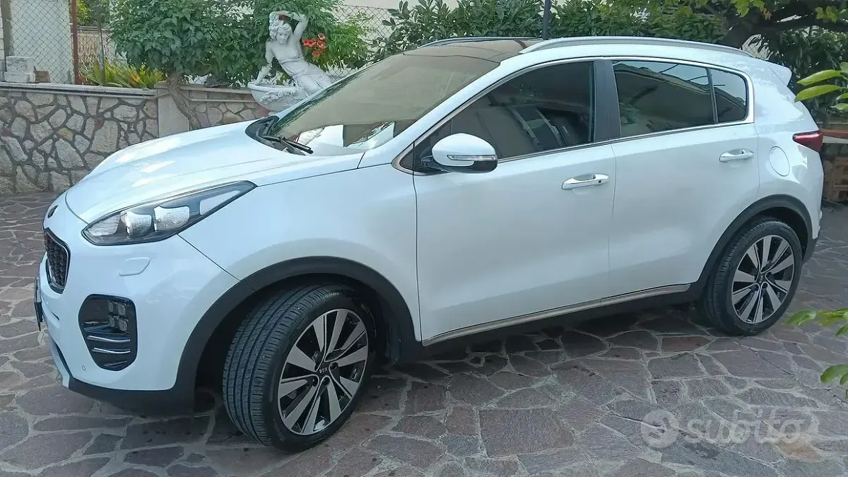 Usata Kia Sportage GT-Line 115 CV (84 kW) 2017 Bianco SUV
