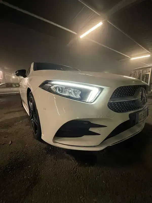 Usata Mercedes A180 Premium 136 CV (100 kW) 2020 Bianco Berlina