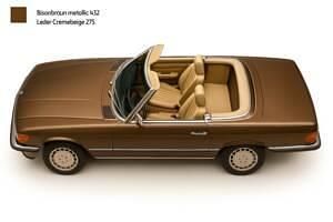 Usata Mercedes 560 230 CV (169 kW) 1988 Marrone Cabrio