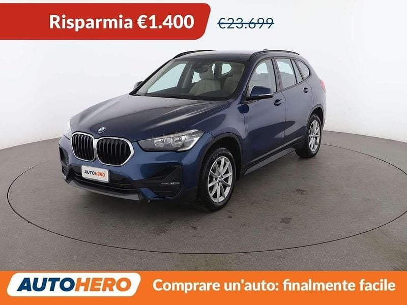 Usata BMW X1 Advantage 140 CV (102 kW) 2021 Blu SUV