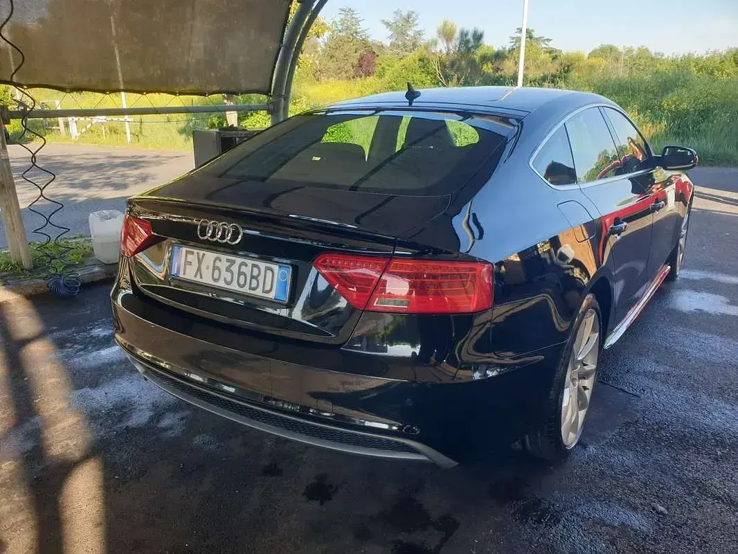 Usata Audi A5 Sportback Advanced Plus 136 CV (100 kW) 2016 Nero Utilitaria