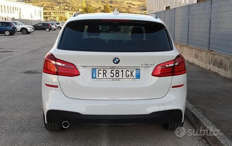 Usata BMW 216 M Sport 2018 Bianco Monovolume