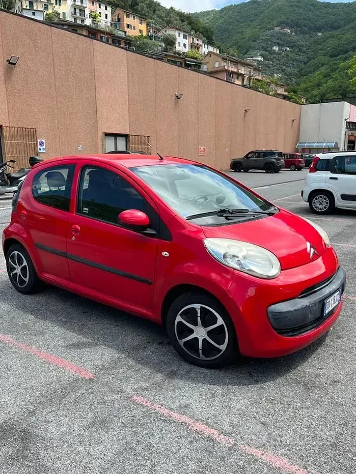 Usata Citroën C1 68 CV (50 kW) 2006 Rosso Utilitaria