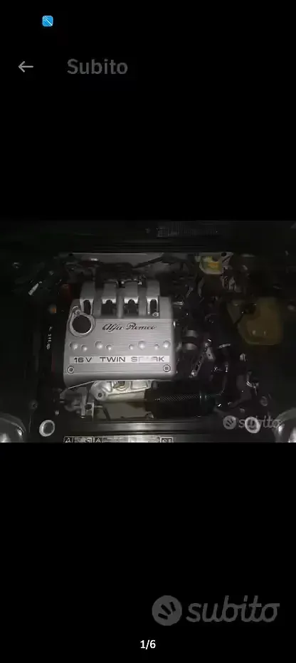 Usata Alfa Romeo Spider 128 CV (94 kW) 1999 Nero Cabrio