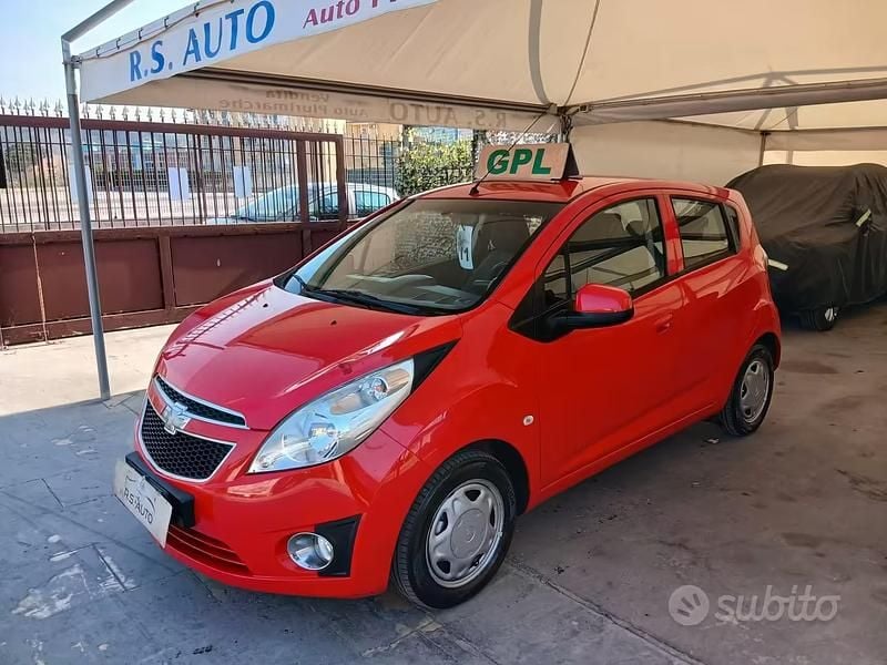 Usata Chevrolet Spark LS 68 CV (50 kW) 2013 Rosso Utilitaria