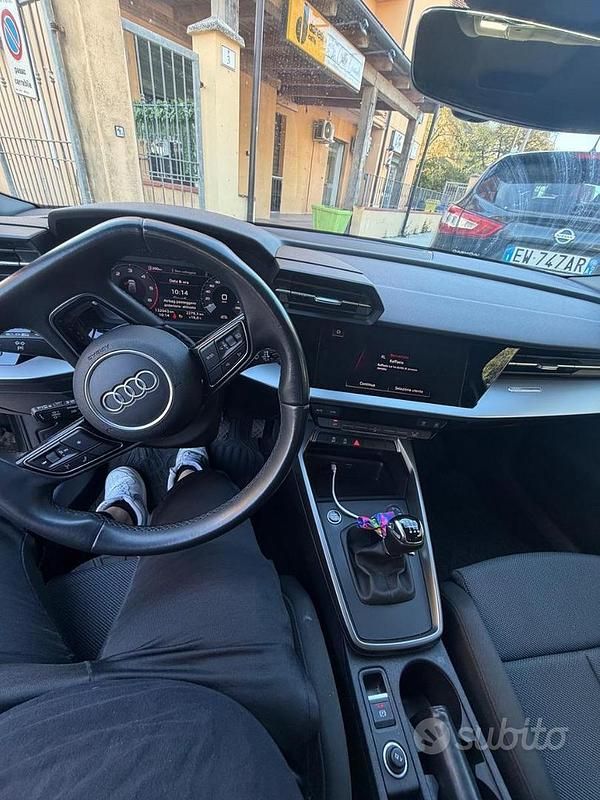 Usata Audi A3 150 CV (110 kW) 2022 Grigio Berlina