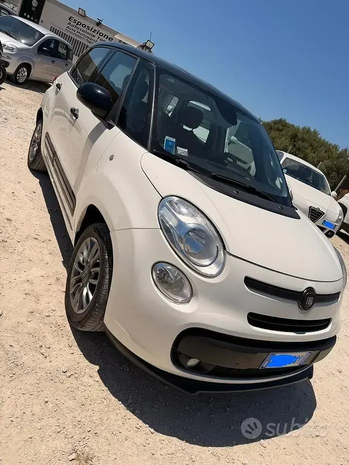 Usata Fiat 500L 105 CV (77 kW) 2013 Bianco Monovolume