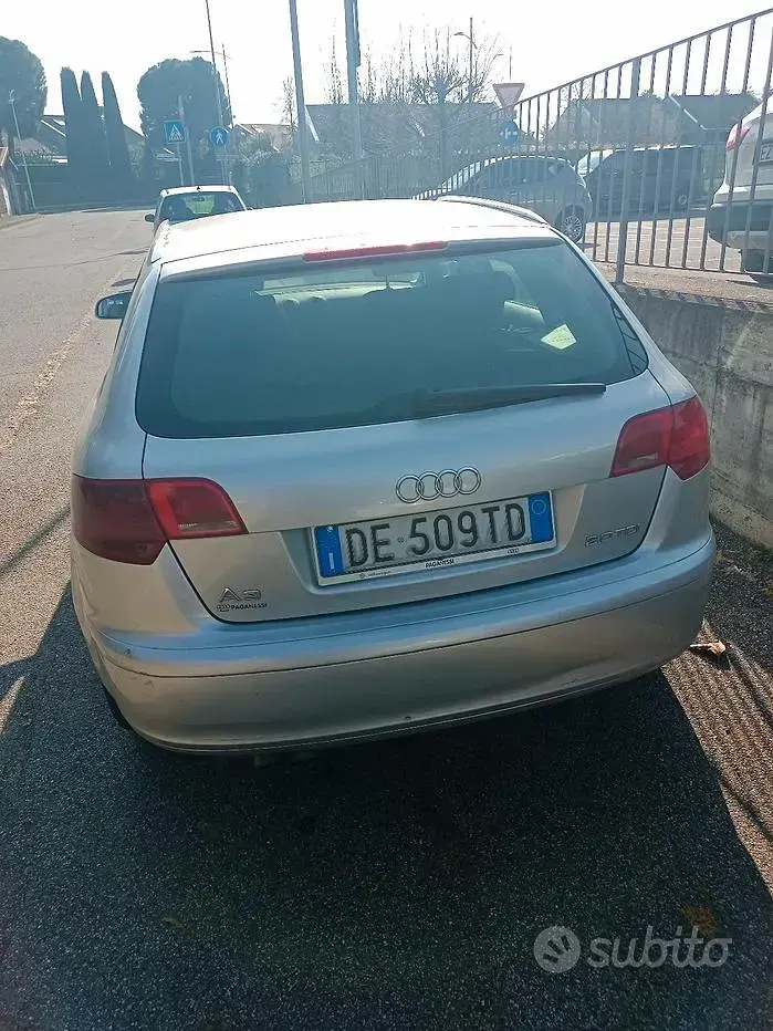 Usata Audi A3 2007 Grigio Utilitaria