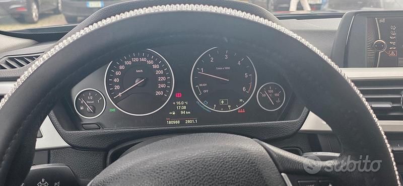 Usata BMW 316 116 CV (85 kW) 2013 Nero Station wagon