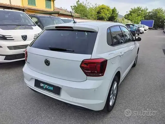 Usata VW Polo Comfortline 95 CV (69 kW) 2019 Bianco Utilitaria