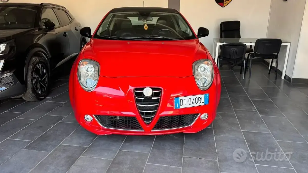 Usata Alfa Romeo MiTo Distinctive 79 CV (58 kW) 2009 Rosso Utilitaria