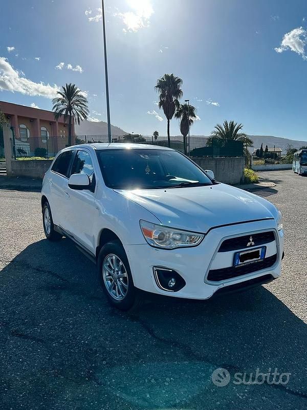 Usata Mitsubishi ASX 116 CV (85 kW) 2013 Bianco SUV