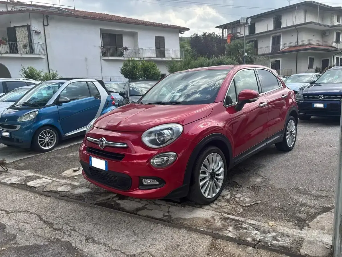 Usata Fiat 500X Lounge 120 CV (88 kW) 2015 Rosso SUV