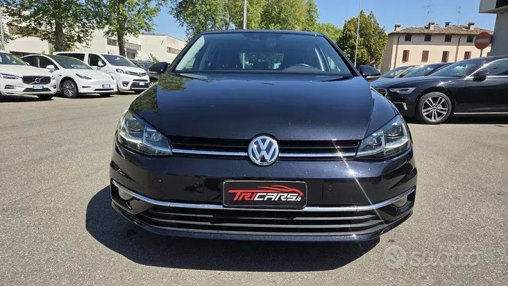 Usata VW Golf VII Highline 116 CV (85 kW) 2017 Nero Berlina