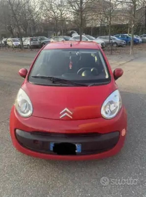 Usata Citroën C1 2008 Rosso Utilitaria
