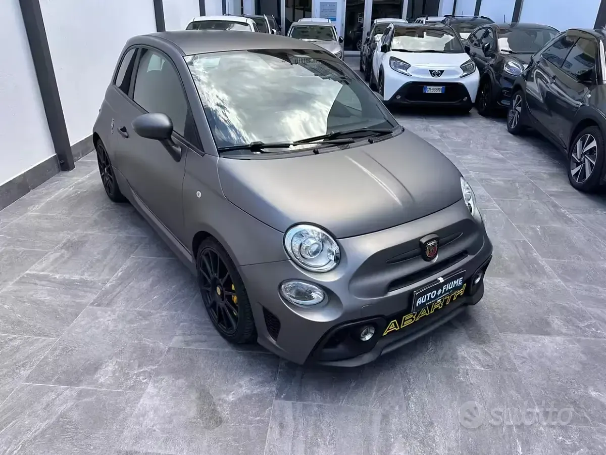Usata Abarth 595C Competizione 180 CV (132 kW) 2019 Grigio Cabrio