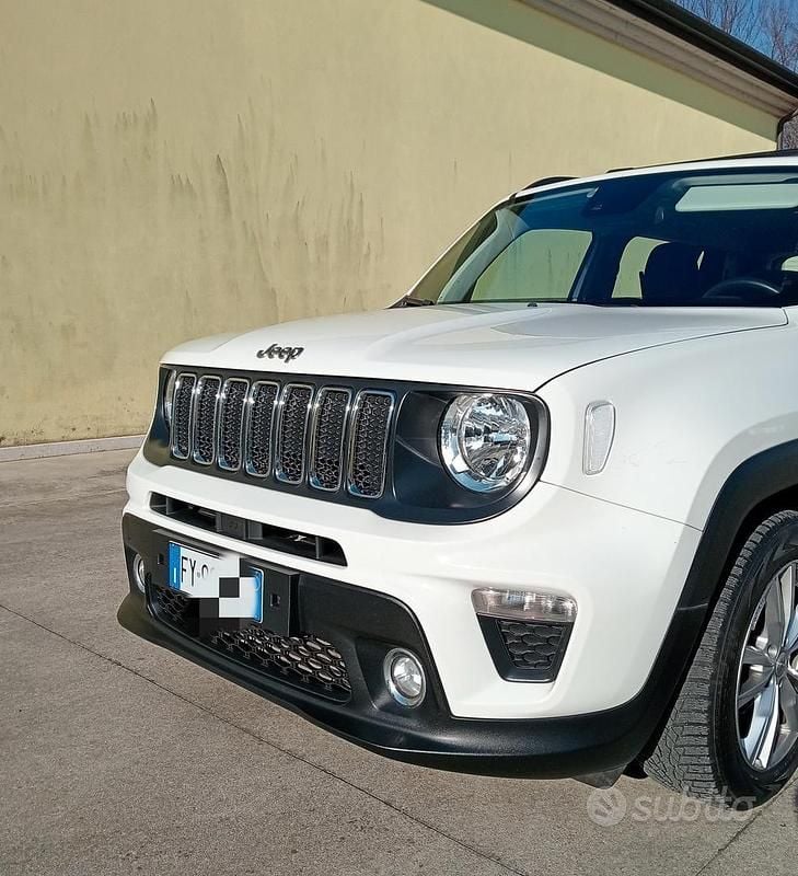Usata Jeep Renegade 120 CV (88 kW) 2019 Bianco SUV