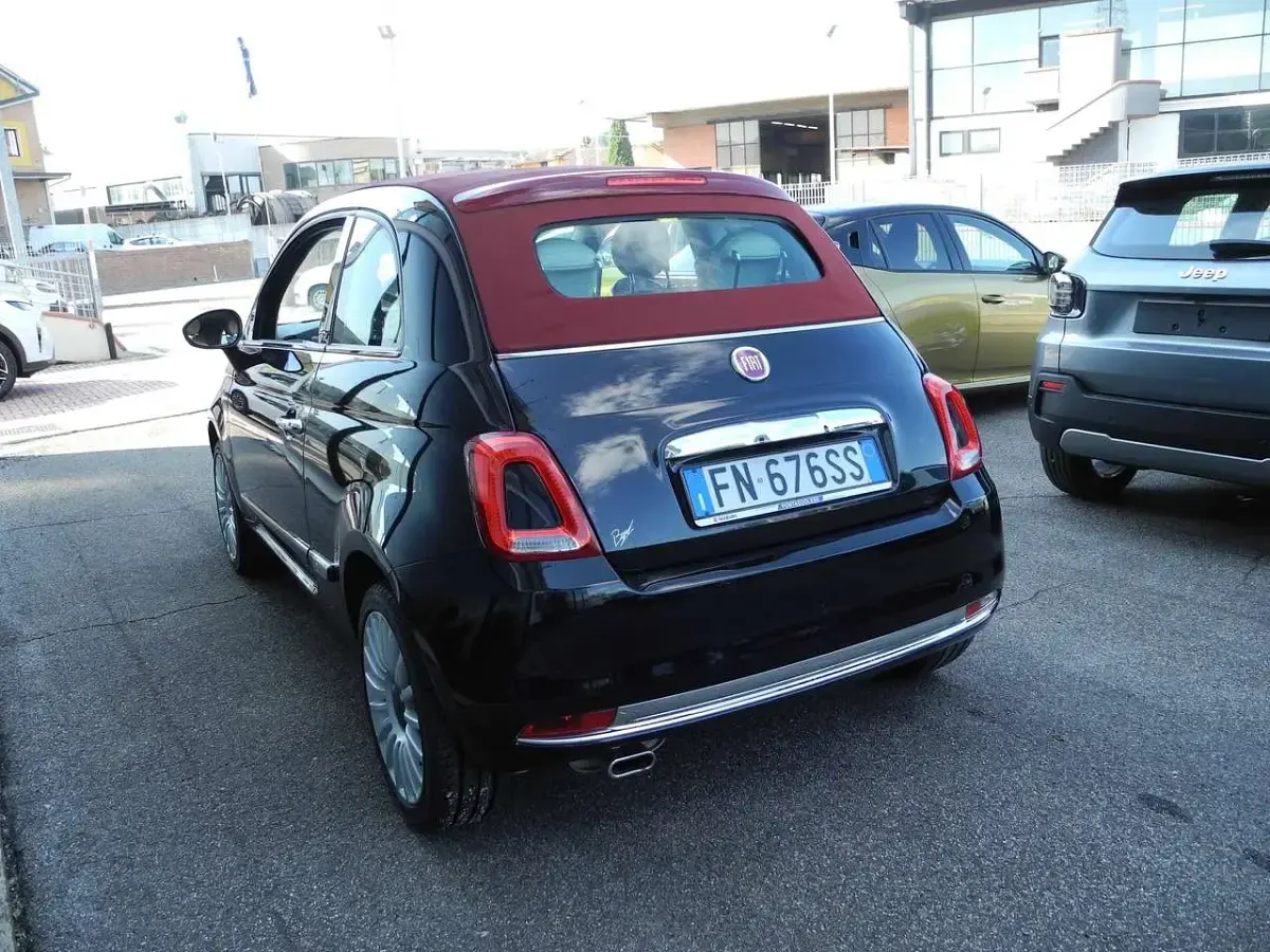 Usata Fiat 500C Lounge 69 CV (50 kW) 2018 Metallizzato Cabrio