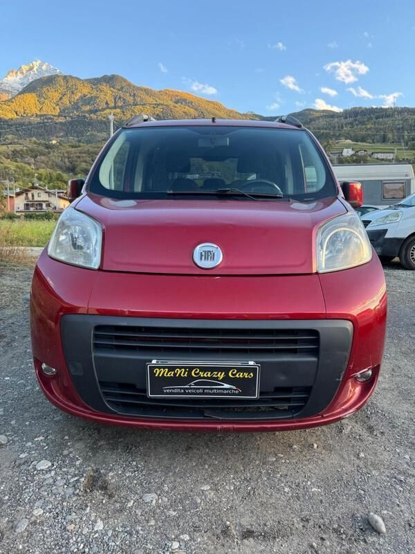 Rosso Usata 2009 Fiat Qubo Dynamic Monovolume | 5500 € (Buon prezzo) - Immagine 1/4
