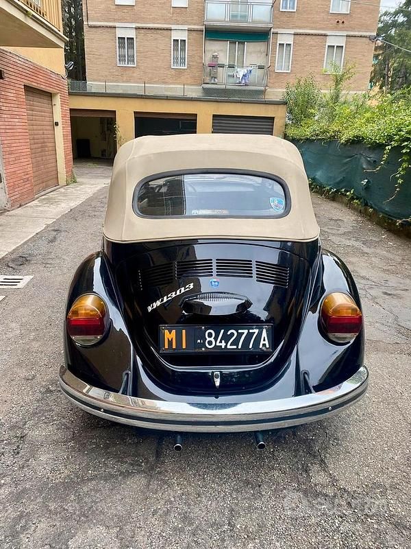 Usata VW Käfer 1970 Nero Cabrio