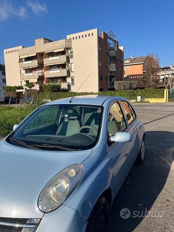 Usata Nissan Micra 80 CV (58 kW) 2006 Blu/azzurro Berlina