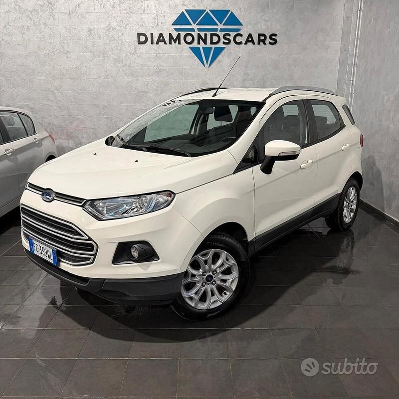Bianco Usata 2017 Ford Ecosport Titanium SUV | 8900 € (Buon prezzo) - Immagine 1/4
