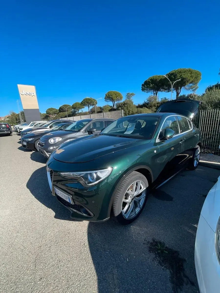 Usata Alfa Romeo Stelvio Ti 210 CV (154 kW) 2021 Verde SUV