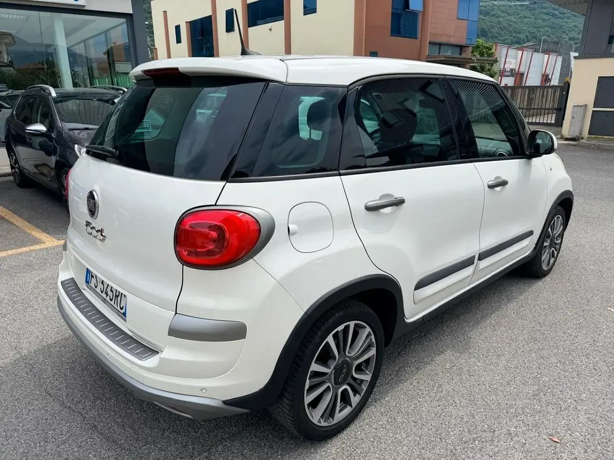 Usata Fiat 500L Cross 95 CV (69 kW) 2018 Bianco Monovolume