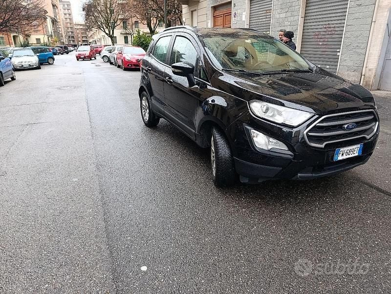Usata Ford Ecosport 100 CV (73 kW) 2019 Nero SUV