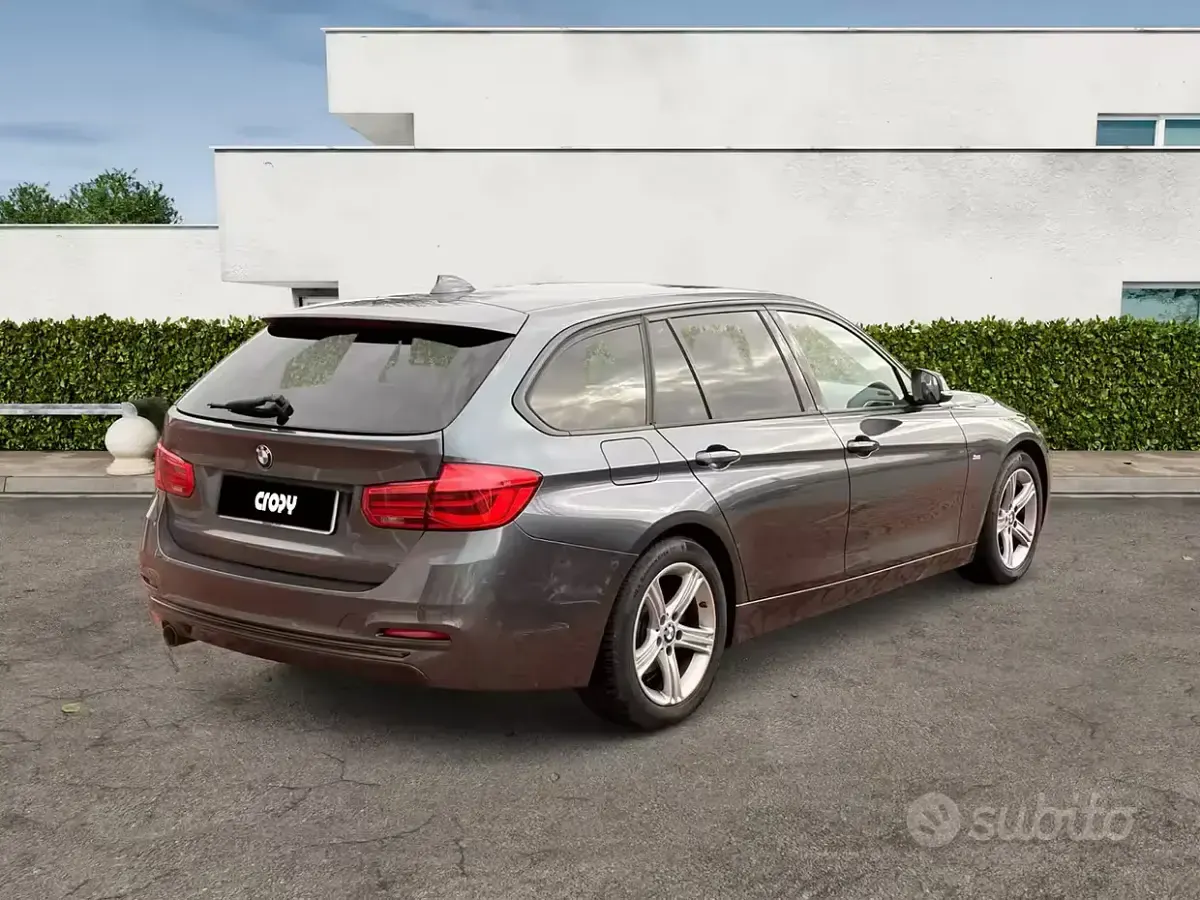 Usata BMW 318 Sport Line 150 CV (110 kW) 2017 Grigio Station wagon