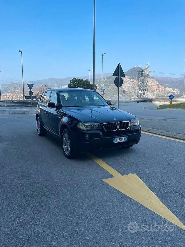 Usata BMW X3 177 CV (130 kW) 2008 Nero SUV