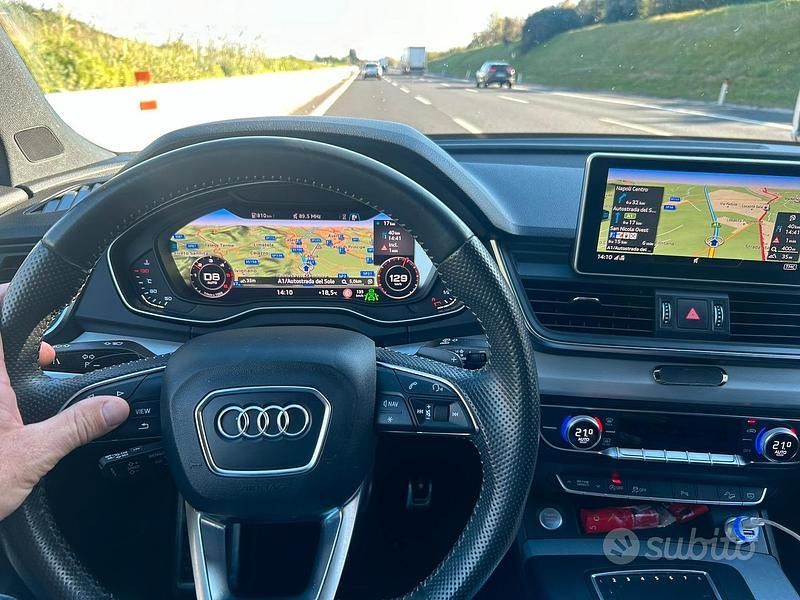 Usata Audi Q5 S-line plus 286 CV (210 kW) 2018 Nero SUV