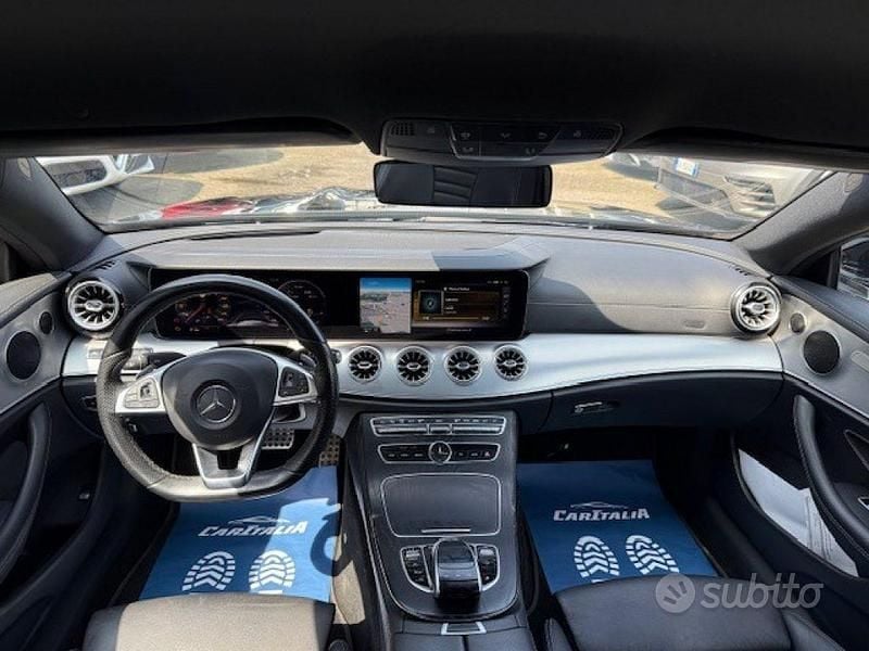 Usata Mercedes E220 Premium Plus 194 CV (142 kW) 2018 Nero Coupé
